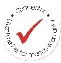 connectix lifetime performance warranty
